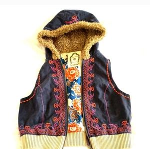 Free People Hooded Vest